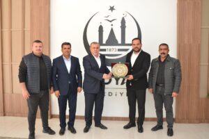 Başkan Haşimoğlu’ndan ziyaret…