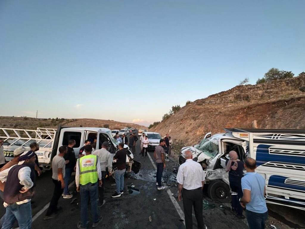 Midyat-Dargeçit Karayolunda Korkutan Kaza…